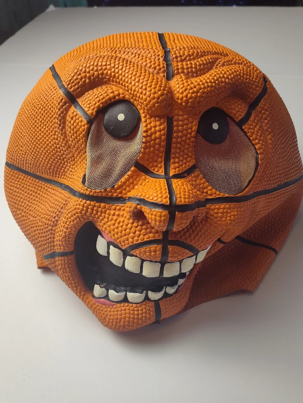 Vintage Easter Unlimited Mad Basketball Face Halloween Mask